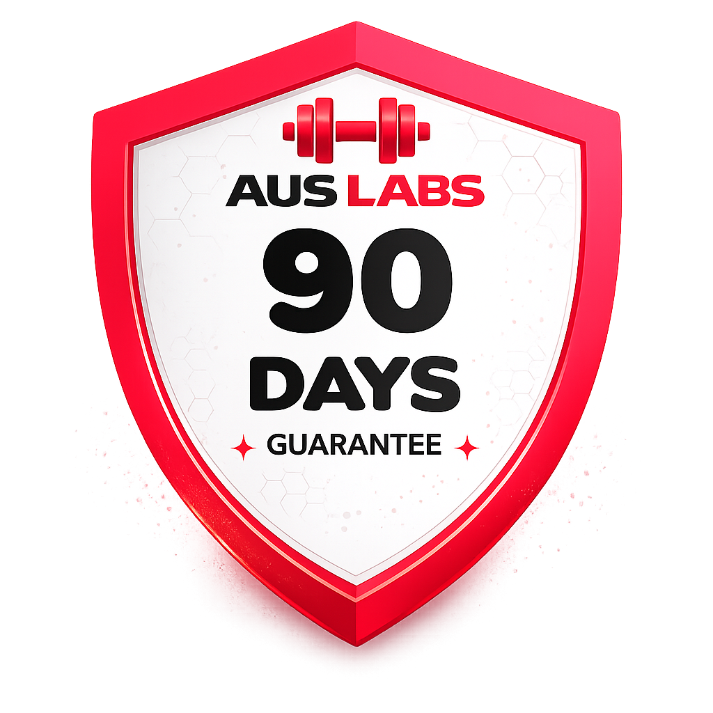 AUS LABS 90 Day Guarantee Shield